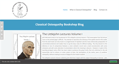 Desktop Screenshot of classicalosteopathybookshop.com