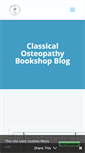 Mobile Screenshot of classicalosteopathybookshop.com